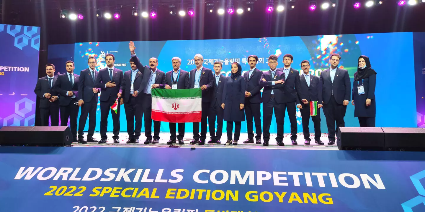 ۵ مدال، دستاورد ایران از مسابقات WorldSkills2022کره‌جنوبی